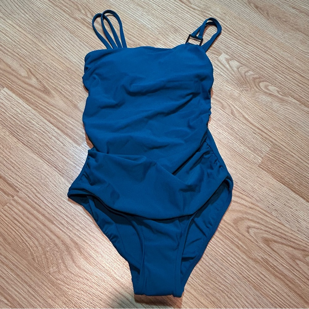 NWOT Aqua green one piece swimsuit small